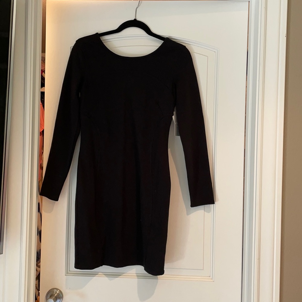 NWT Cotton Athleta dress with exposed zipper
